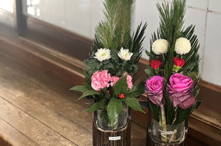 「お正月用仏花」